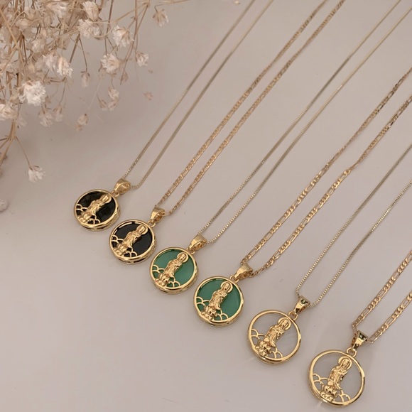 Buddha Necklace | 14k Gold Filled - Picture 6 of 7